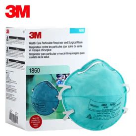 3M™ 1860S Health Care N95 Particulate Respirator and Surgical Mask (20pcs/Box)