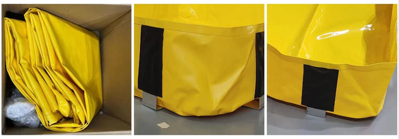 Spilldoc® Portable Spill Containment Berm 900gsm (1.2mL x 1.2mW x 300mmH)