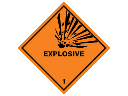 Class 1 - Explosive