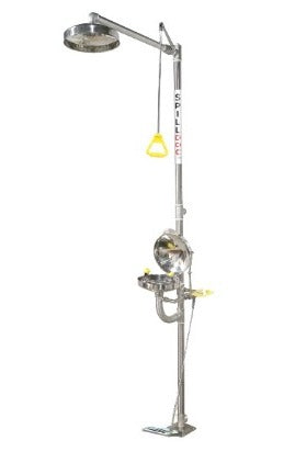 Spilldoc Combination Emergency Shower and Eyewash Station with Dust Cover BD-550AC