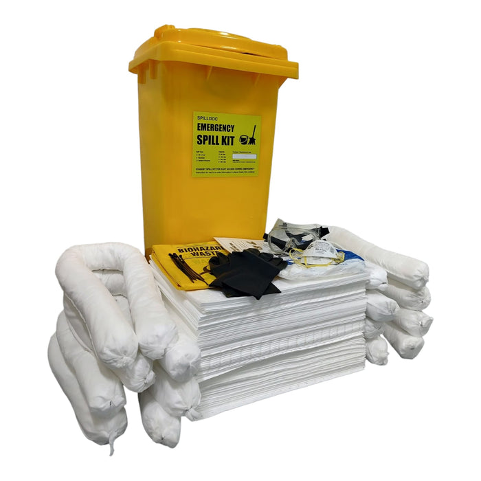 Spilldoc 120 Litre Oil Spill Kit