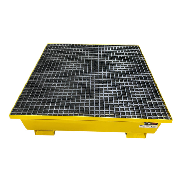 Spilldoc® Fire Resistance 4 Drum Spill Pallet SDFRSP004