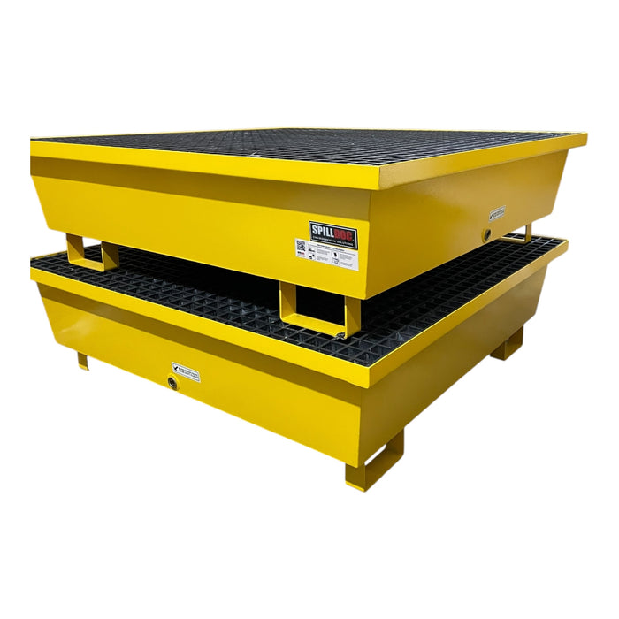 Spilldoc® Fire Resistance 4 Drum Spill Pallet SDFRSP004