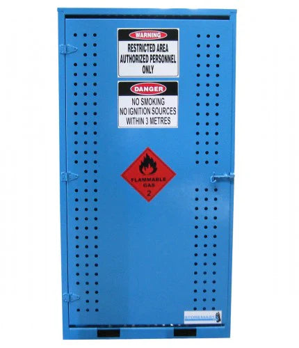 Large - Gas Cylinder Store - Single Sided Access