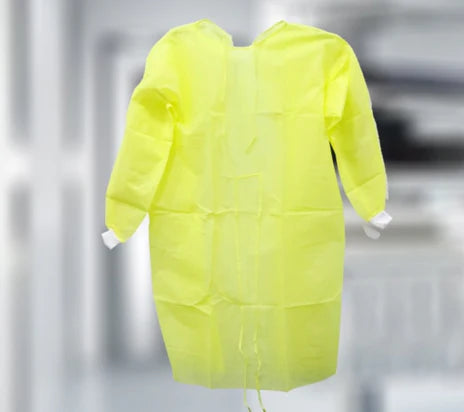 ASSURE High Risk Isolation Gown (AAMI Level 4) Yellow, 125cm X 140cm