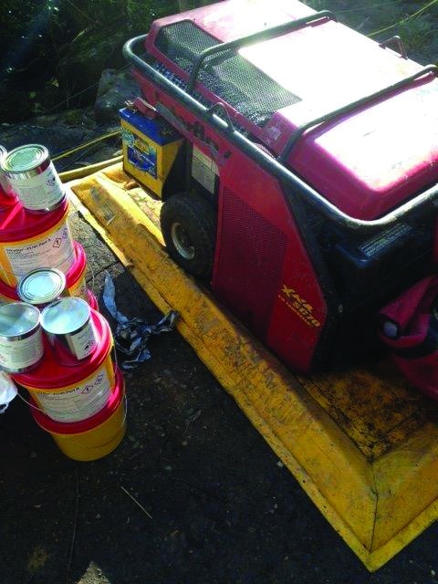 Portable & Collapsible Spill Containment Berm SDPSB-F