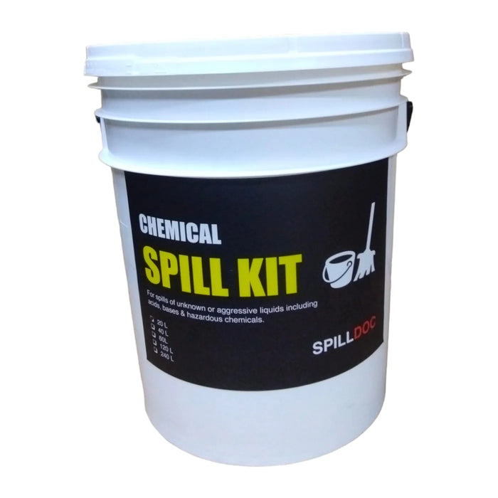 Spilldoc 20 Litre Chemical Spill Kit Bucket
