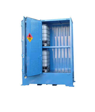 Single Depth Organic Peroxide Store - 4 IBC