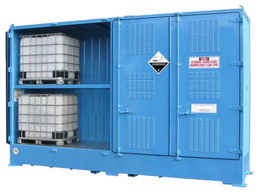 Single Depth Corrosive Substance Store - 8 IBC