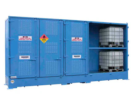 Single Depth Organic Peroxide Store - 10 IBC — Spilldoc Singapore