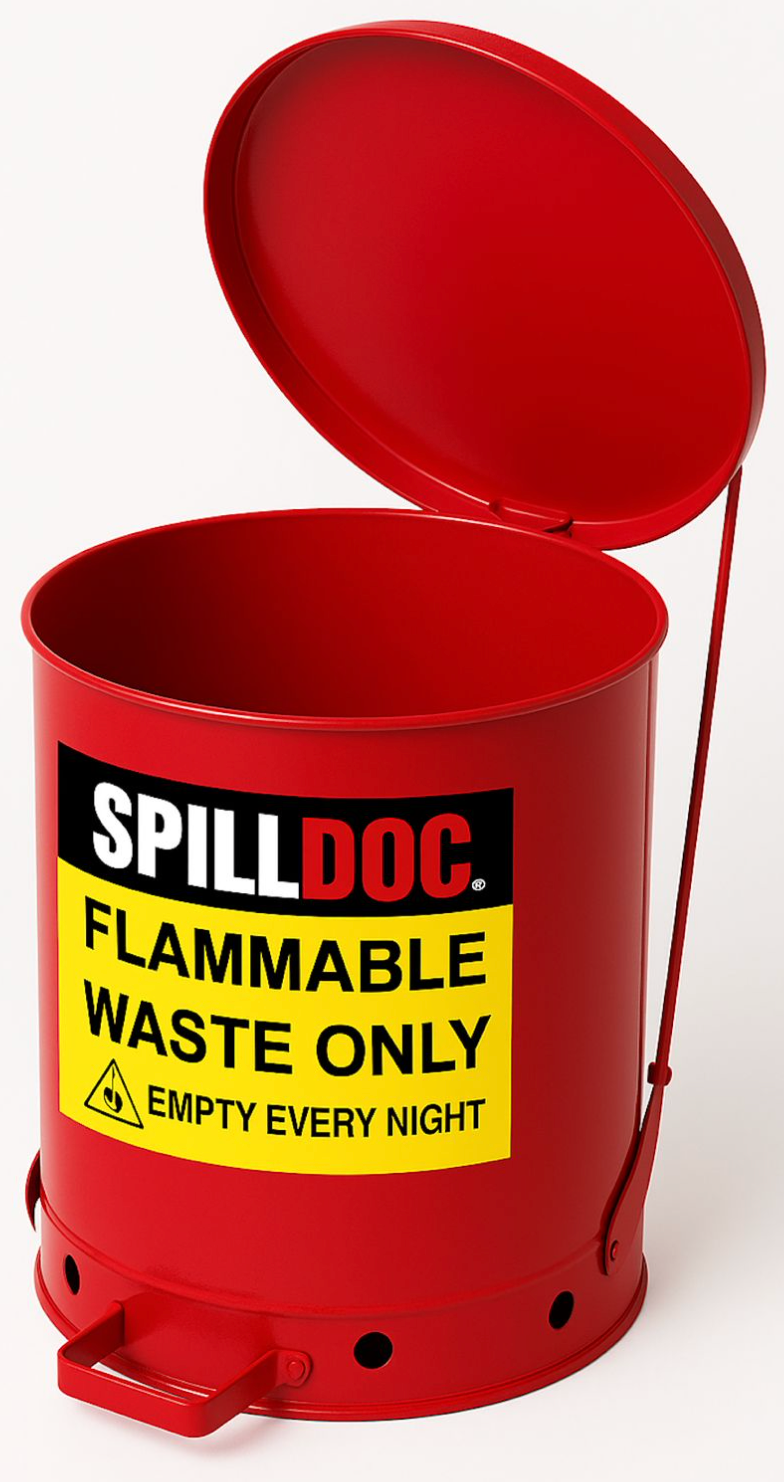 Flammable Waste Can 14 Gallon SDFWC14R