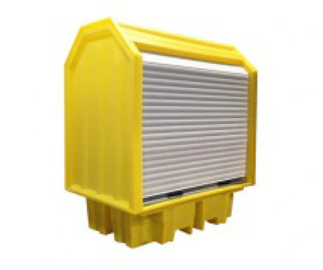 Spilldoc® Hard Covered 4 Drum Spill Pallet