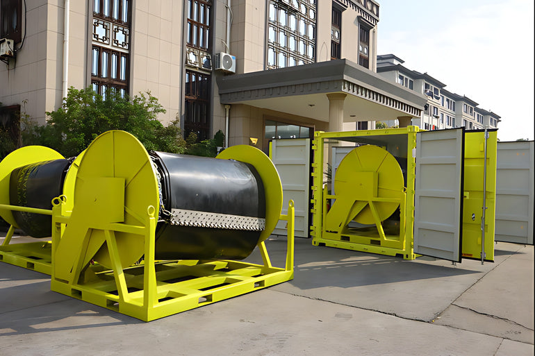 Spilldoc Hydraulic Driven Boom Reel System