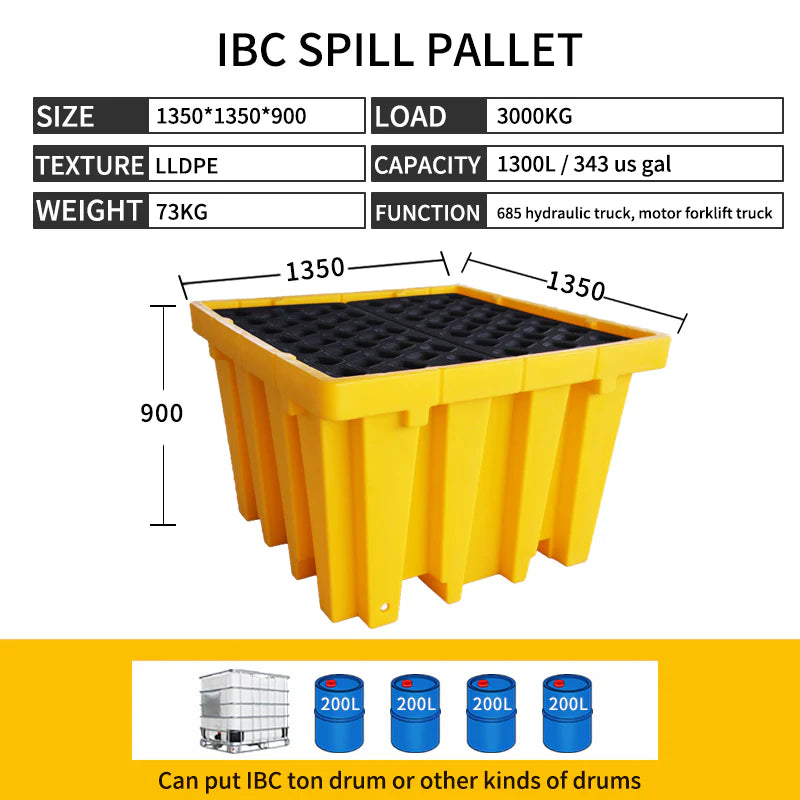 Spilldoc Single IBC Spill Pallet SDIBC01HP