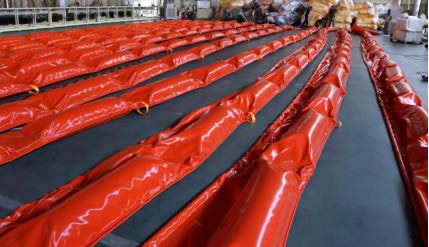 Foam Filled Oil Containment Boom-SDOCB750