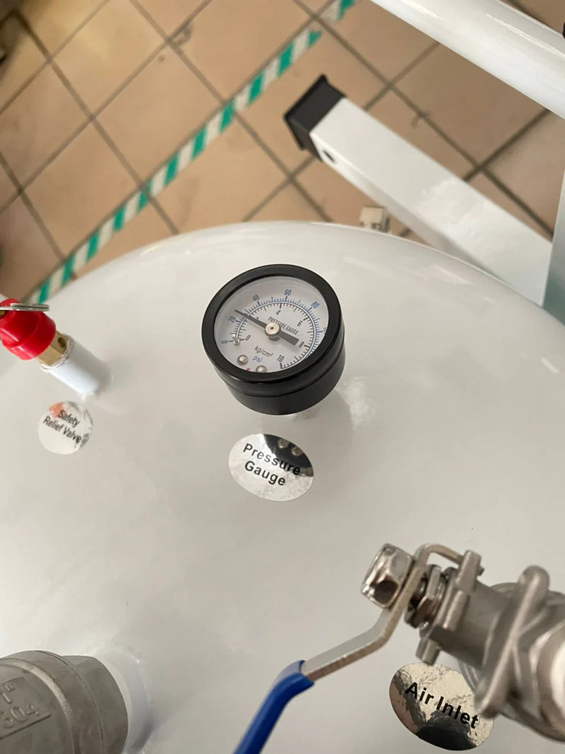 Spilldoc Portable Emergency Air Charged Shower and Eyewash Station SDPSE150