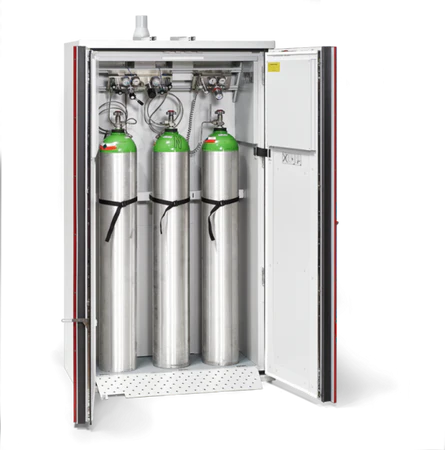 Supreme Line Compressed Gas Cylinders Indoor Storage - 3 Cylinder