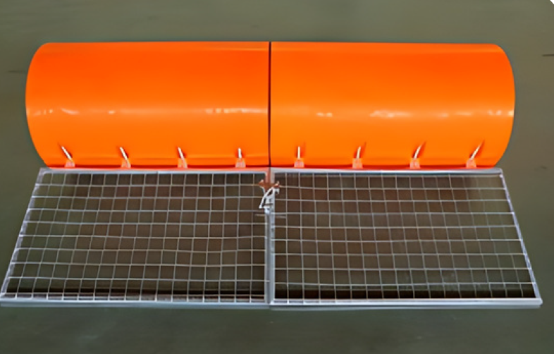 Spilldoc HDPE Trash Boom with Steel Netting