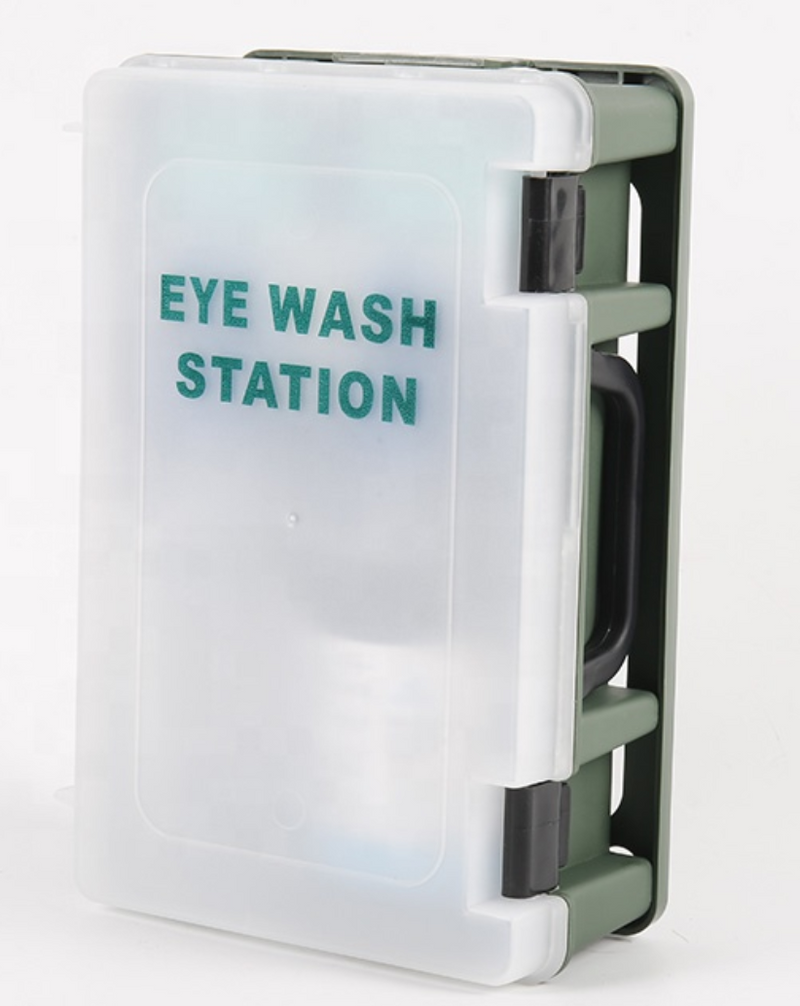 Spilldoc Wall Mounted Emergency Eyewash with Saline Solutions SDEW500B