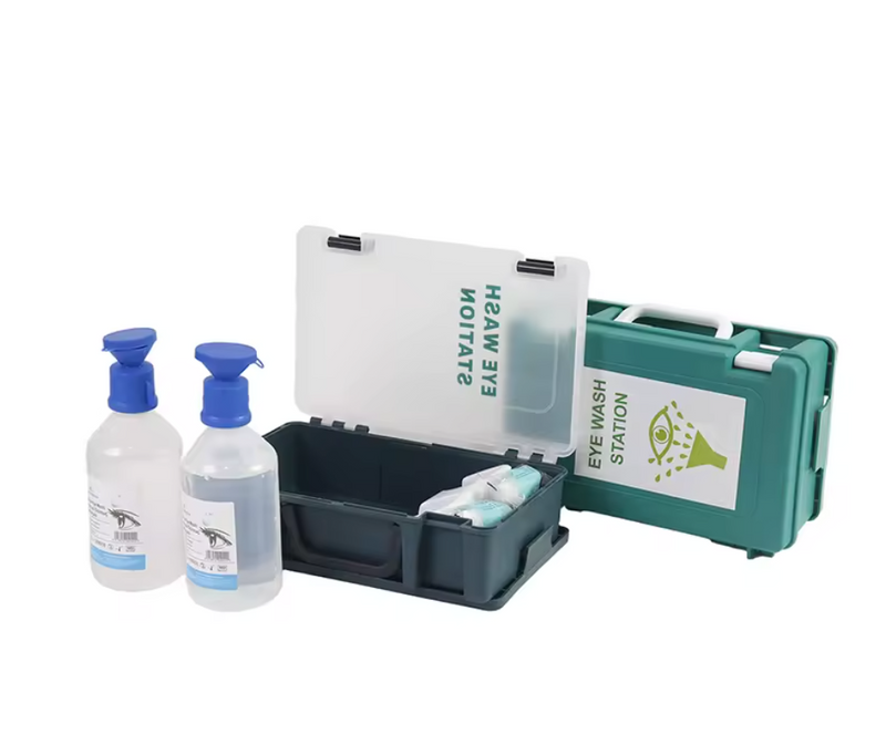 Spilldoc Wall Mounted Emergency Eyewash with Saline Solutions SDEW500B