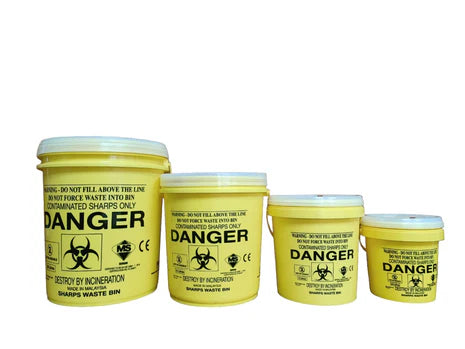 SHARPS DISPOSAL CONTAINER 20L