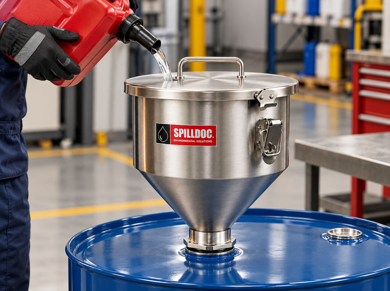 Spilldoc Drum Safety Funnel SDSF270
