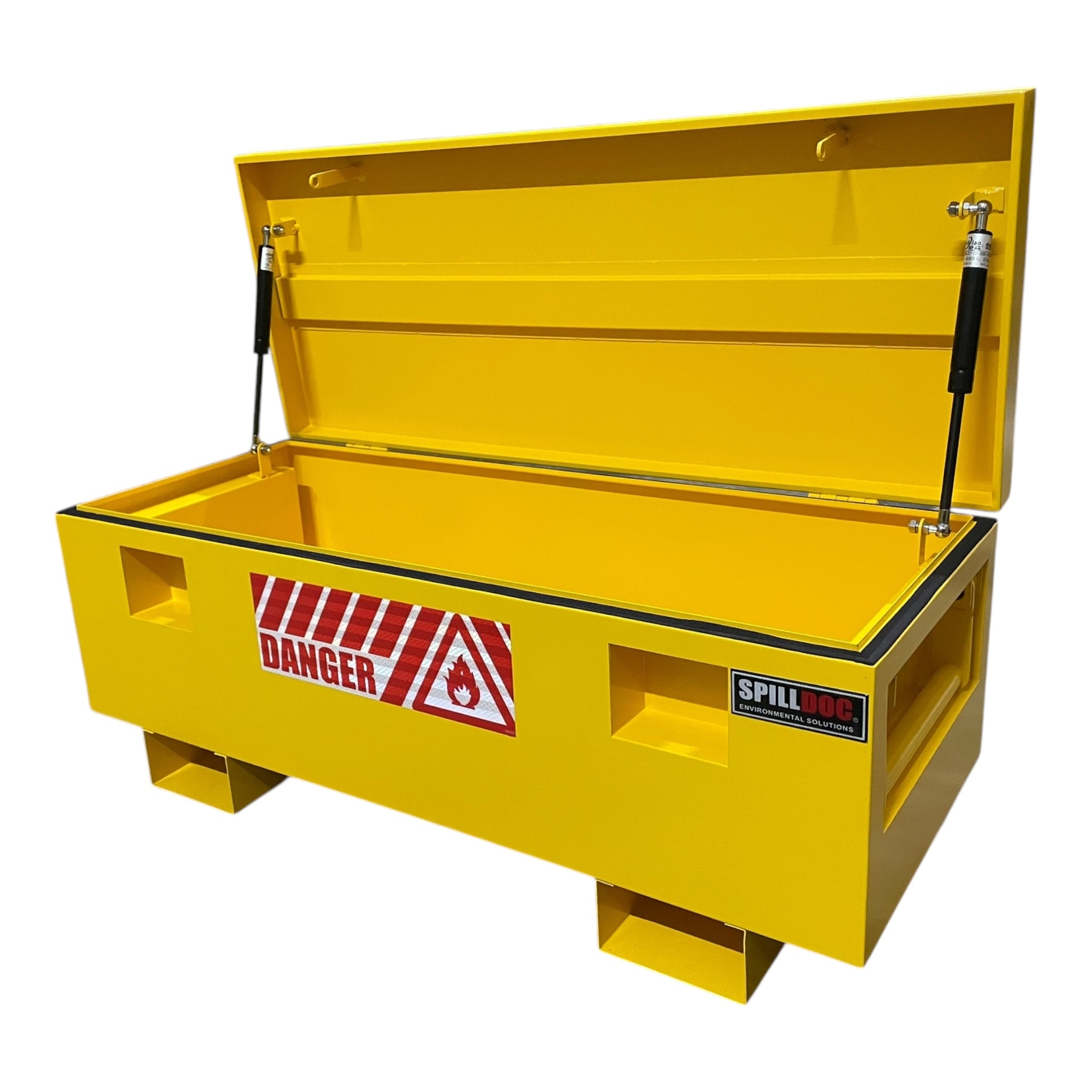 Spilldoc® Hazmat Storage Box with Hydraulic Closing Door SDHSB10080 ...