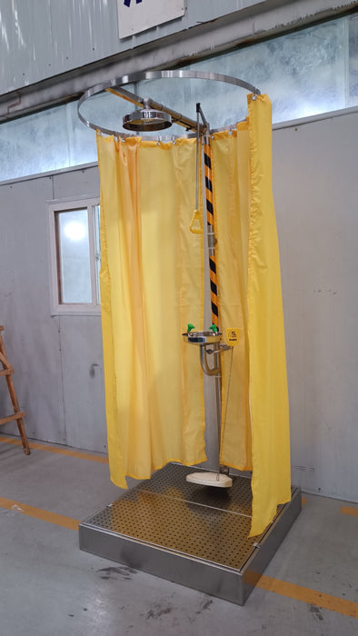 Safety Shower containment sink