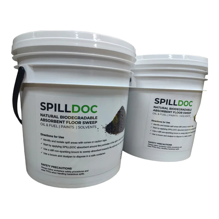 SPILLDOC NATURAL BIODEGRADABLE ABSORBENT FLOOR SWEEP 2 KG