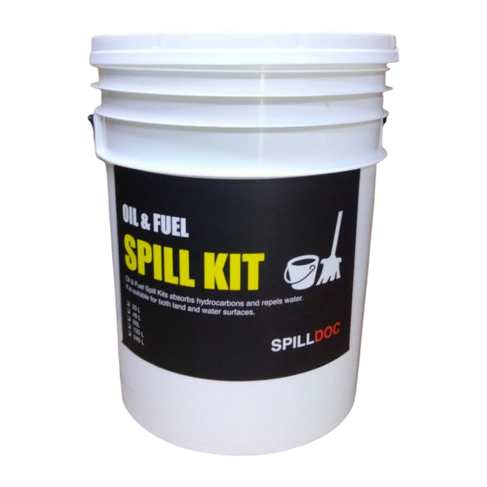 Spilldoc 20 Litre Oil Spill Kit Bucket