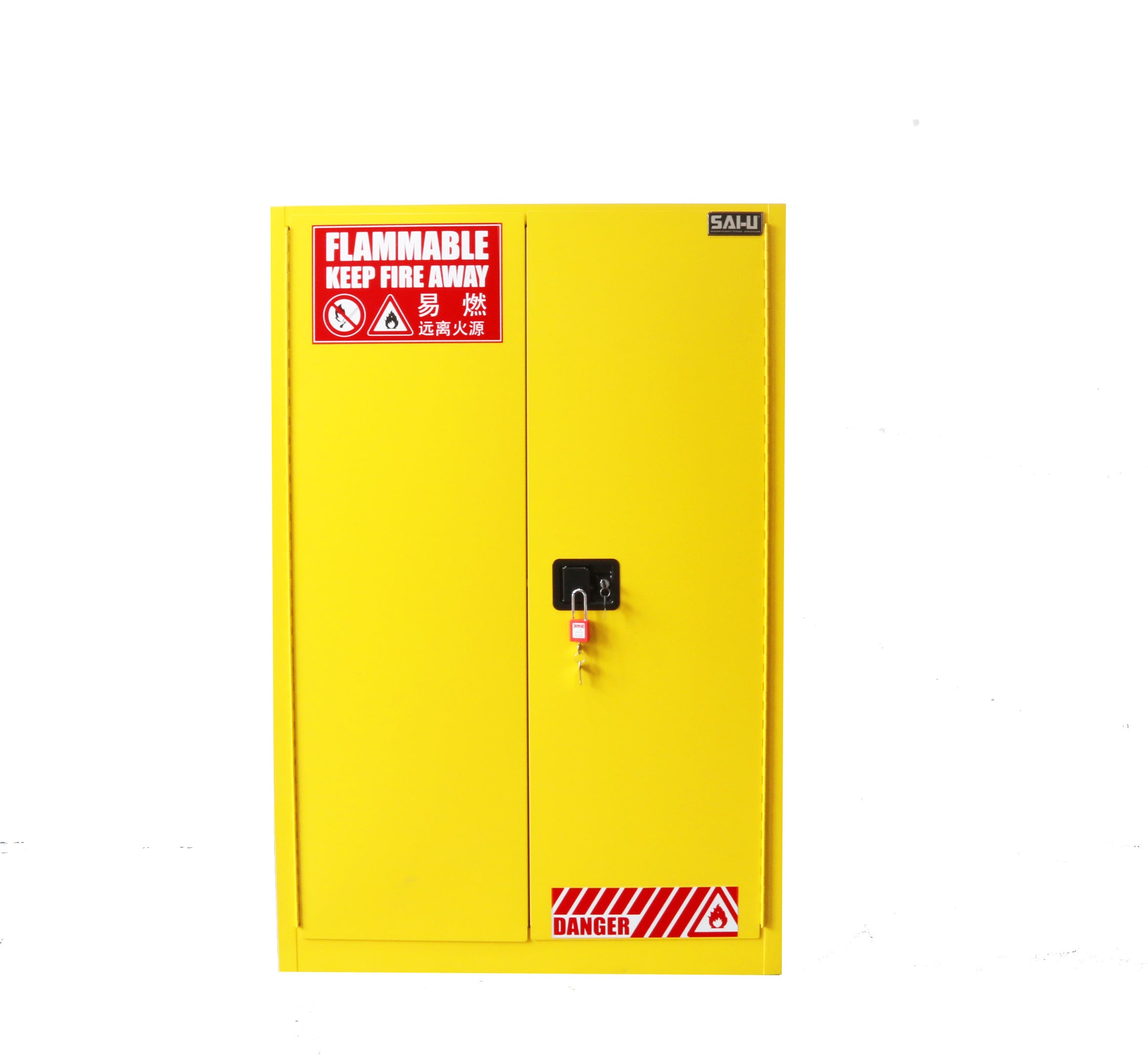 Flammable Storage Cabinet 90 Gallon / 340 Litre — Spilldoc Singapore