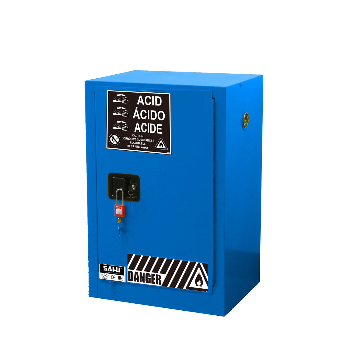 Corrosive Liquid Storage 12 Gallon / 45 Litre — Spilldoc Singapore