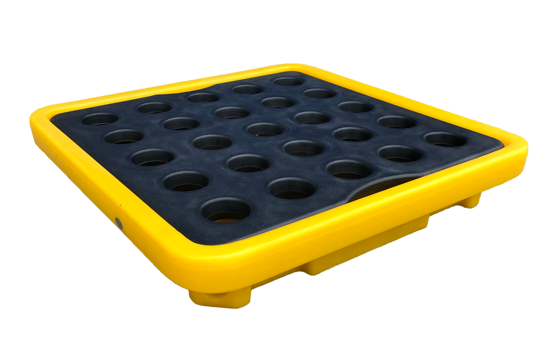 Spilldoc® Single Drum Spill Pallet with drain plug SD001