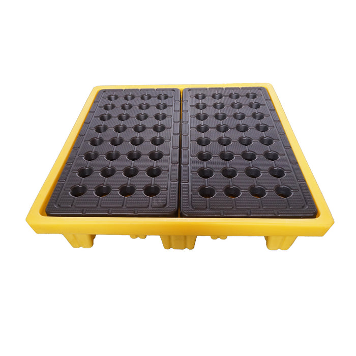 Spilldoc® 4 Drum Spill Pallet with drain plug SD004H