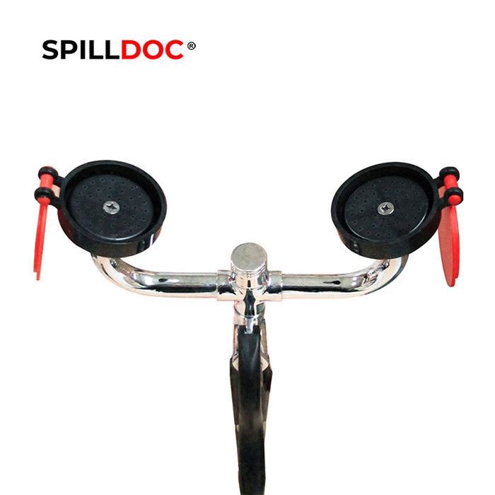 Spilldoc Counter Mounted Drench Hose with dual nozzles SD-504